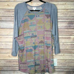 LulaRoe (1.0) 2XL Randy Geometric Print - BNWT